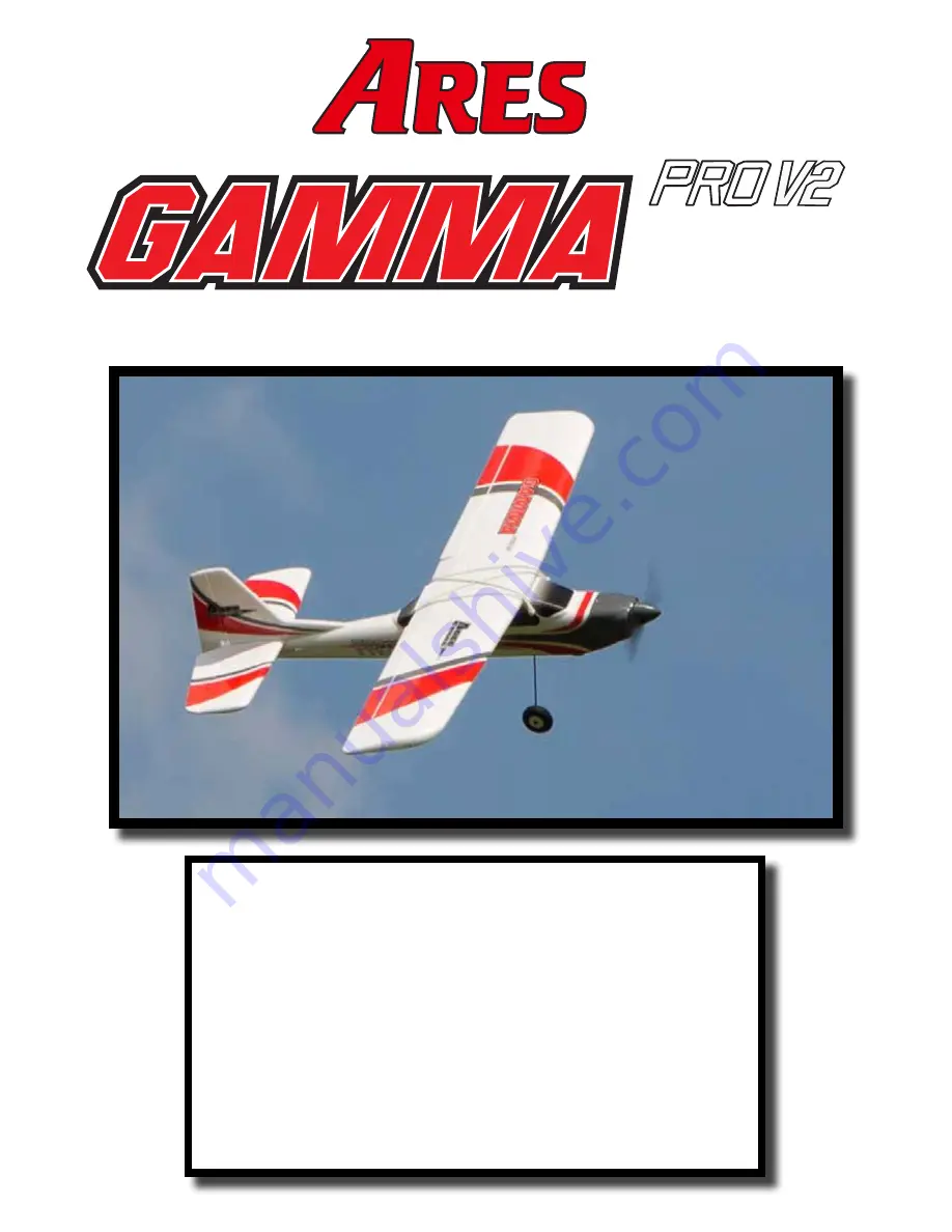 Ares Gamma Pro V2 Instruction Manual Download Page 1