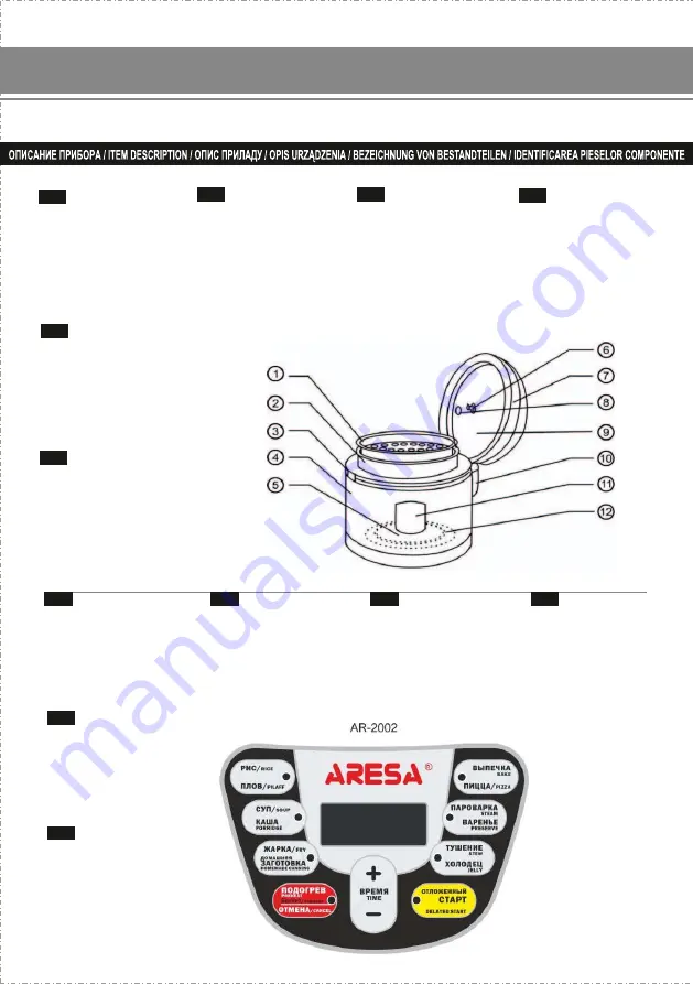 ARESA AR-2002 Скачать руководство пользователя страница 2