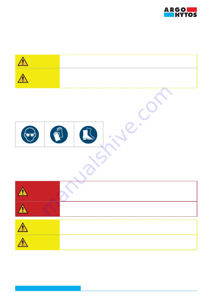 Argo-Hytos RPEX3-06 Operating Instructions Manual Download Page 16