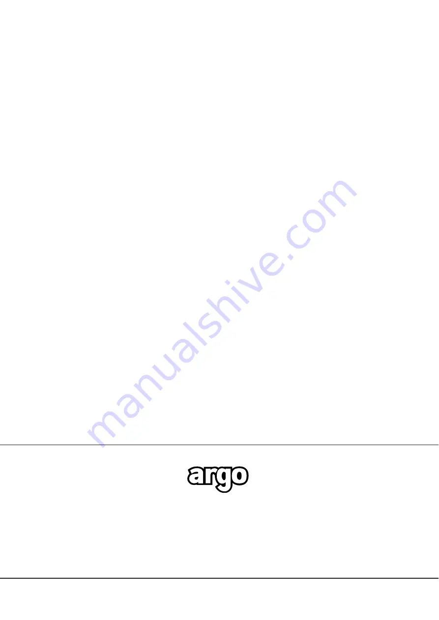 Argo AER218SC Technical & Service Manual Download Page 40