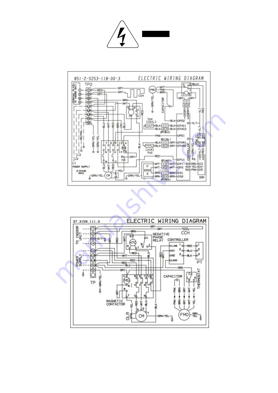 Argo AER518SC3 Technical & Service Manual Download Page 48