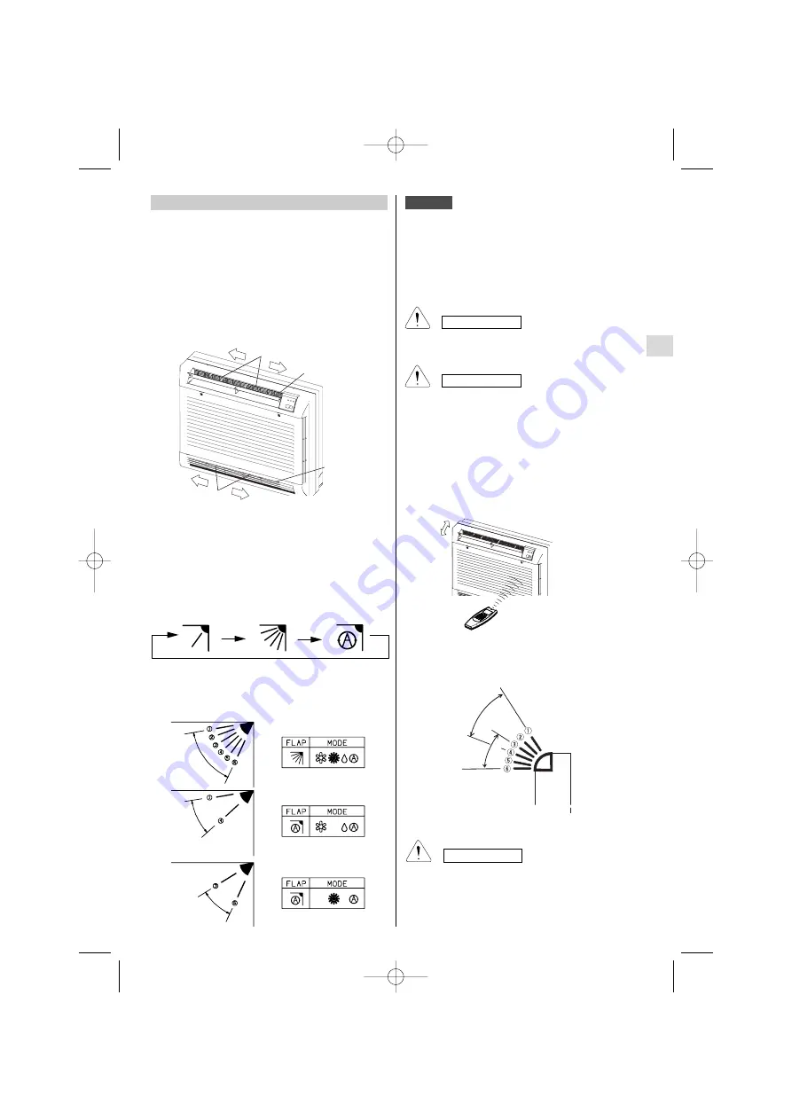 Argo AFIAS11DC Operating Instructions Manual Download Page 23