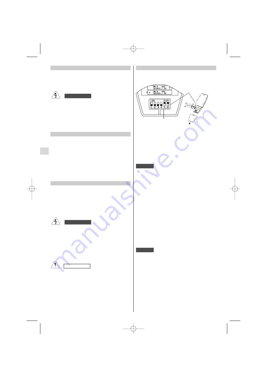 Argo AFIAS11DC Operating Instructions Manual Download Page 74