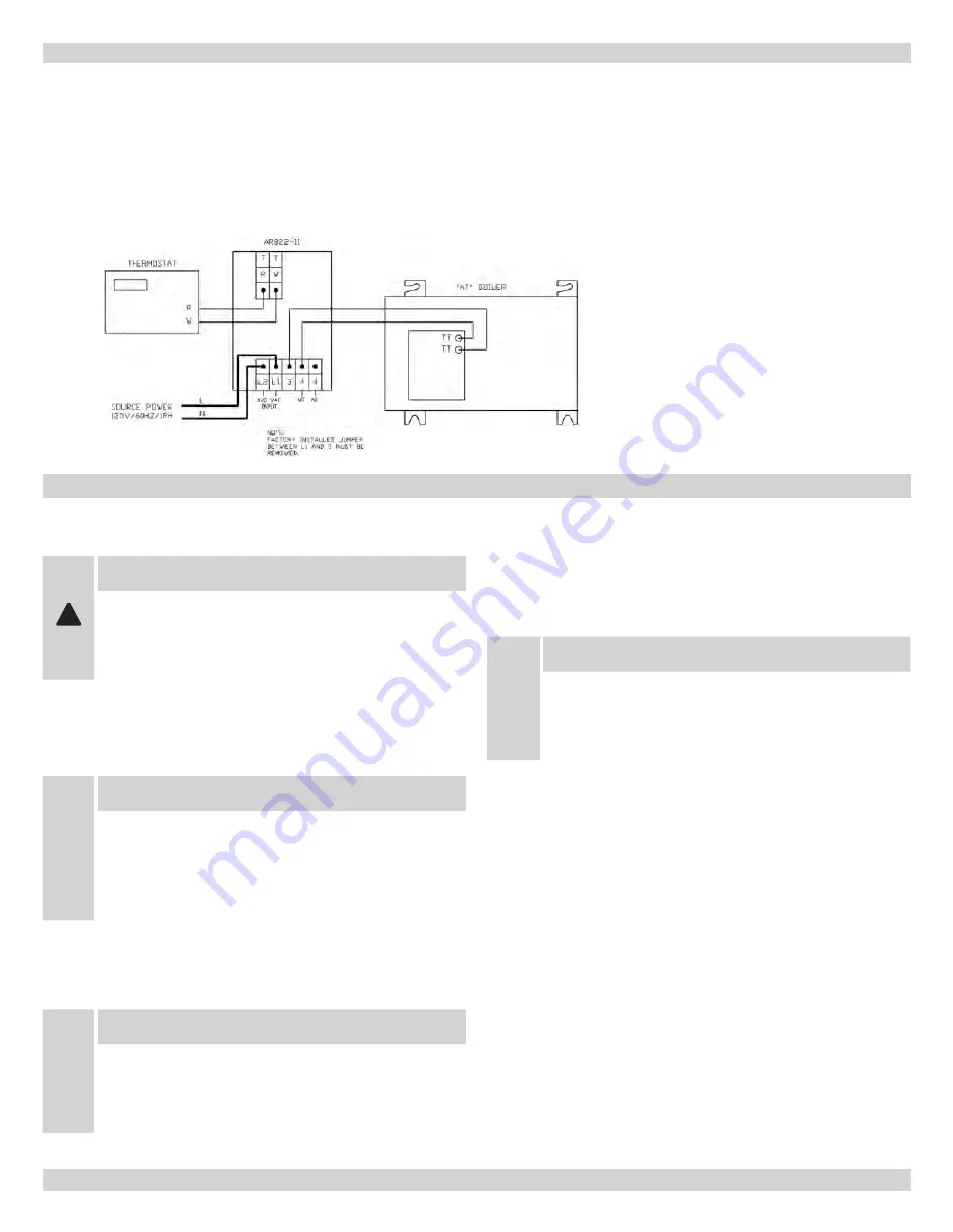 Argo AT0623 Installation, Operation & Maintenance Manual Download Page 15