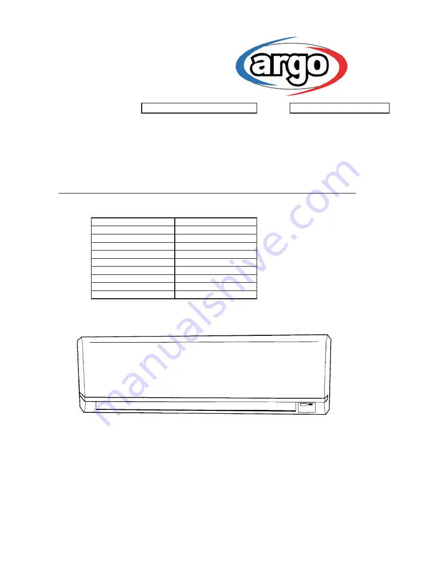 Argo AW720HL Service Manual Download Page 1