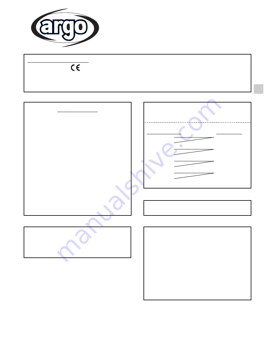 Argo AWI826-835 Installation Instructions Manual Download Page 10