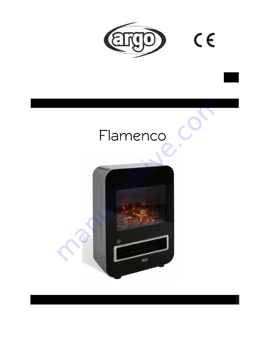 Argo Flamenco Operating Instructions Manual Download Page 1