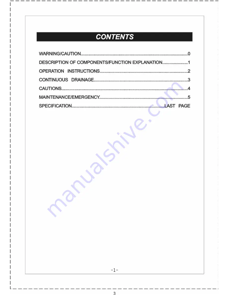 Argo NARCISO 12 Instruction Manual Download Page 3