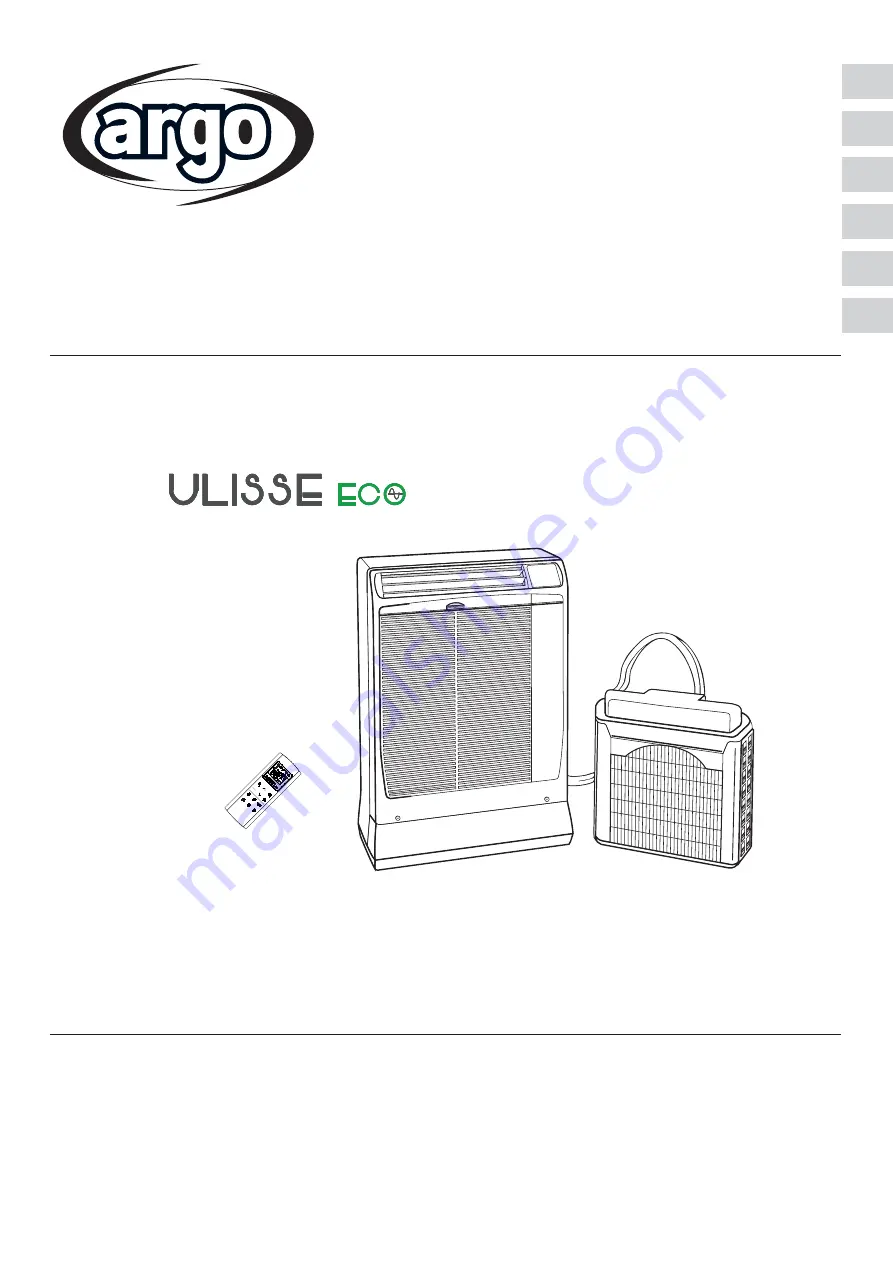 Argo ULISSE ECO Installation Manual Download Page 1