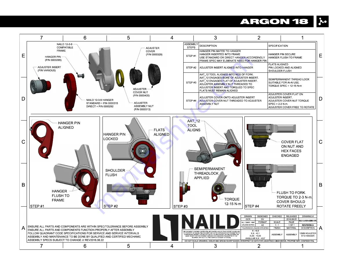 Argon 18 GALLIUM PRO 246B Assembly Manual Download Page 25