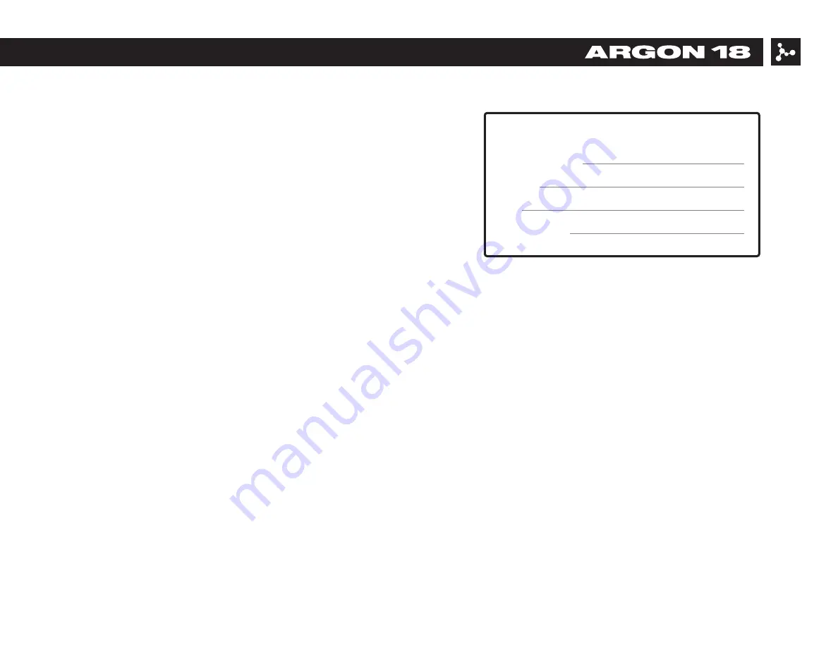 Argon 18 GALLIUM PRO DISC 338A Assembly Manual Download Page 2