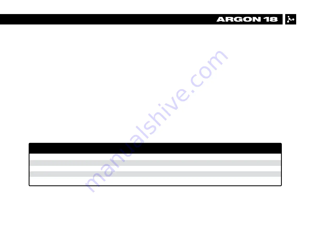 Argon 18 MY2016 Nitrogen Pro Assembly Manual Download Page 3