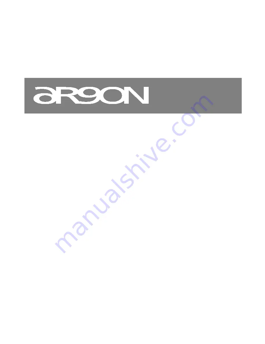 argon audio 7450A Owner'S Manual Download Page 3