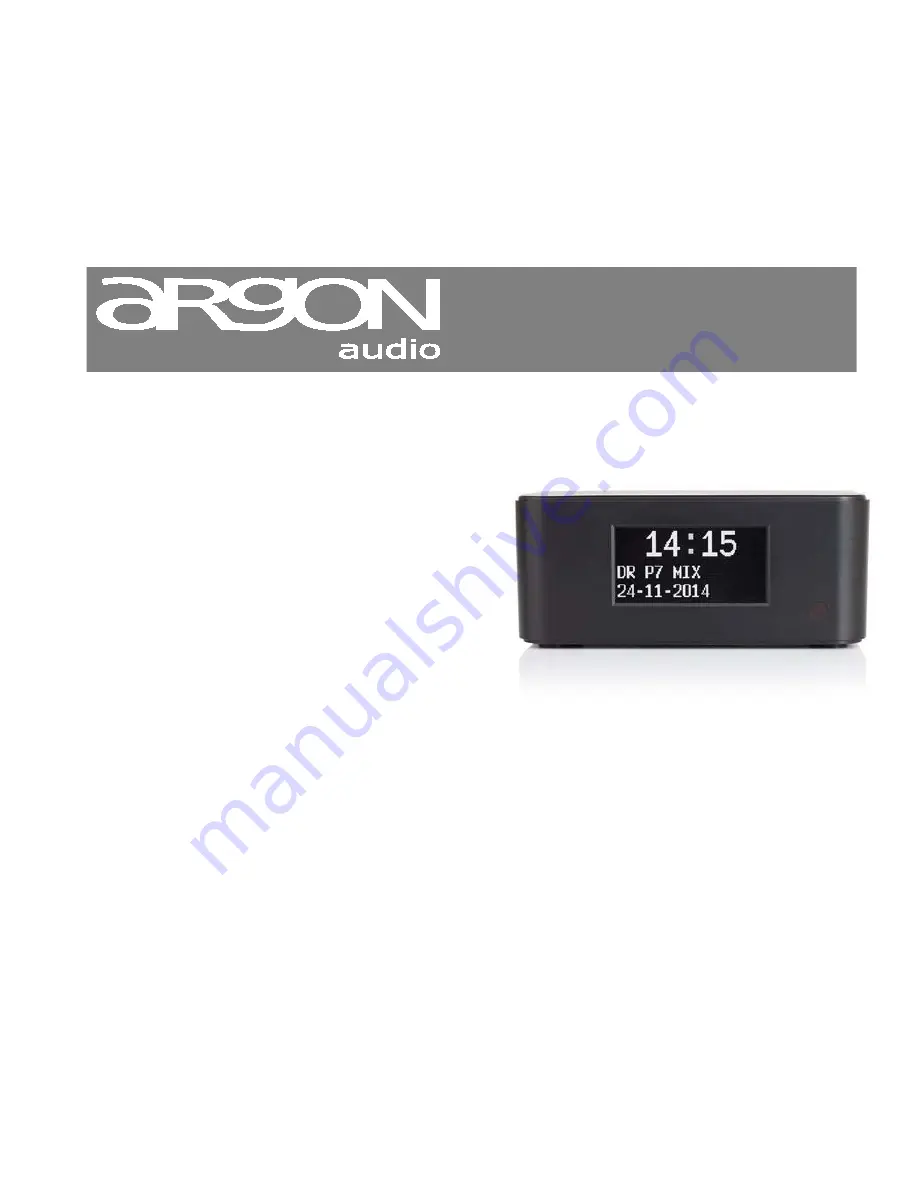 argon audio DAB Adapter2+ Скачать руководство пользователя страница 1