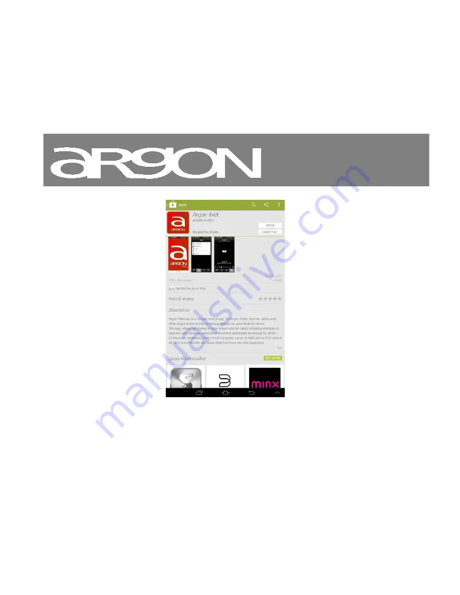 argon audio iNet3+ User Manual Download Page 64