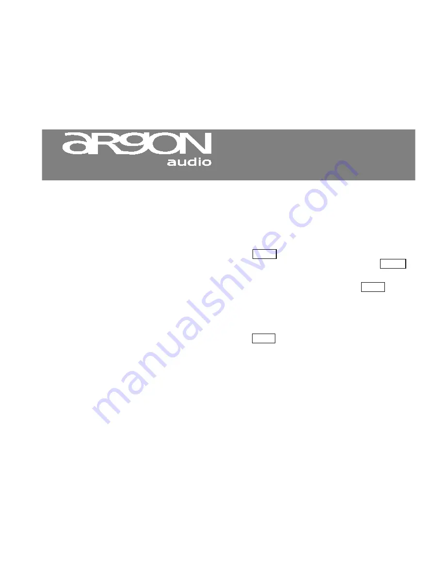 argon audio Stream 2 User Manual Download Page 26