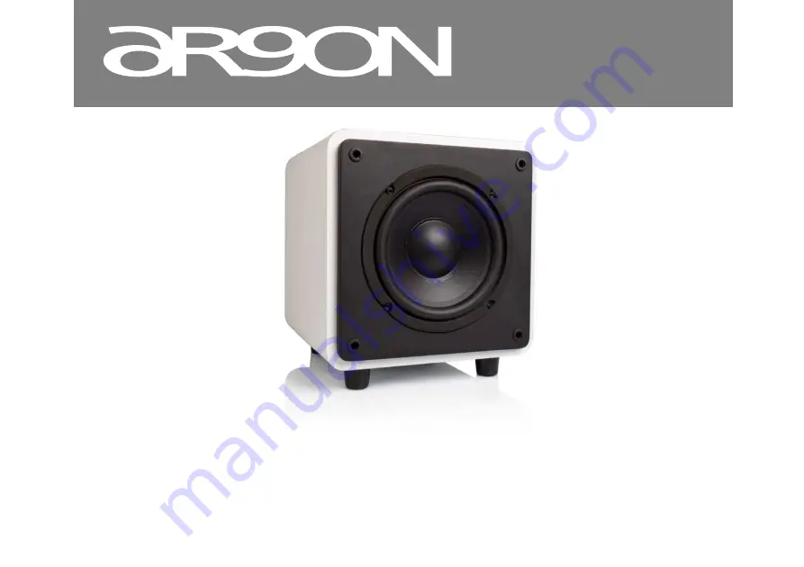 argon audio SUB640 Owner'S Manual Download Page 1