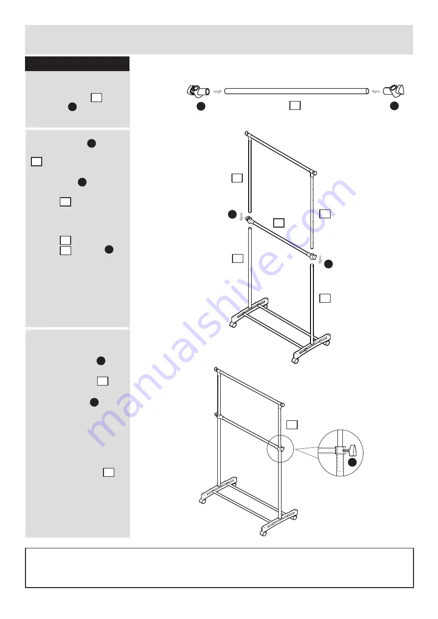 Argos Home 875/5027 Assembly Instructions Manual Download Page 6