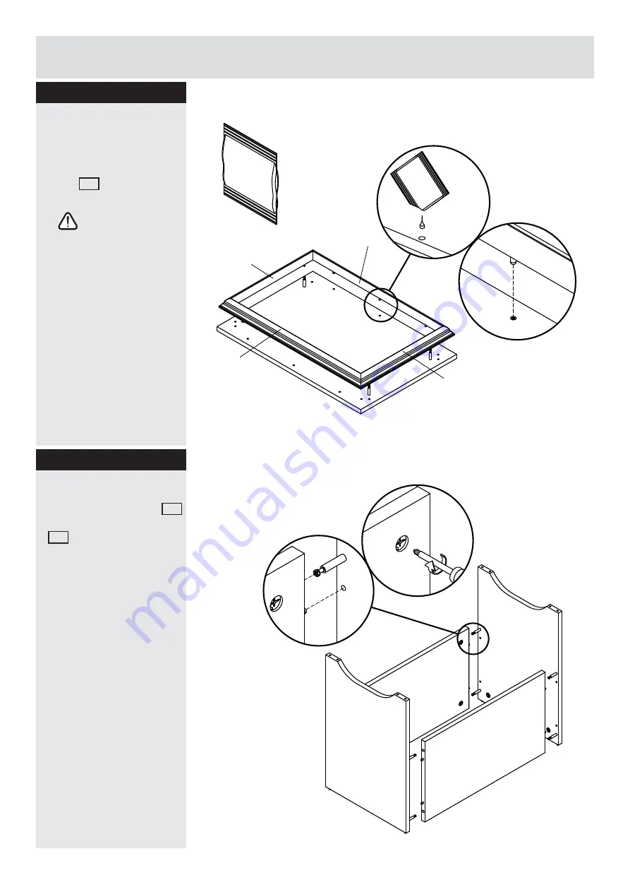 Argos Home Canterbury Dressing Table 483/2418 Assembly Instructions Manual Download Page 7