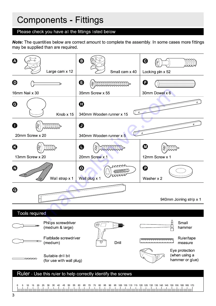 Argos Home Scandinavia 615/6941 Assembly Instructions Manual Download Page 39