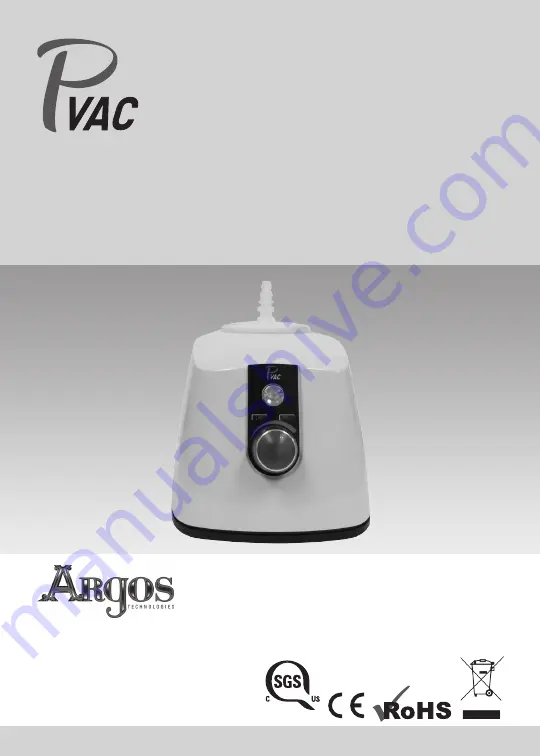 Argos Technologies Pvac PV000 Operator'S Manual Download Page 1