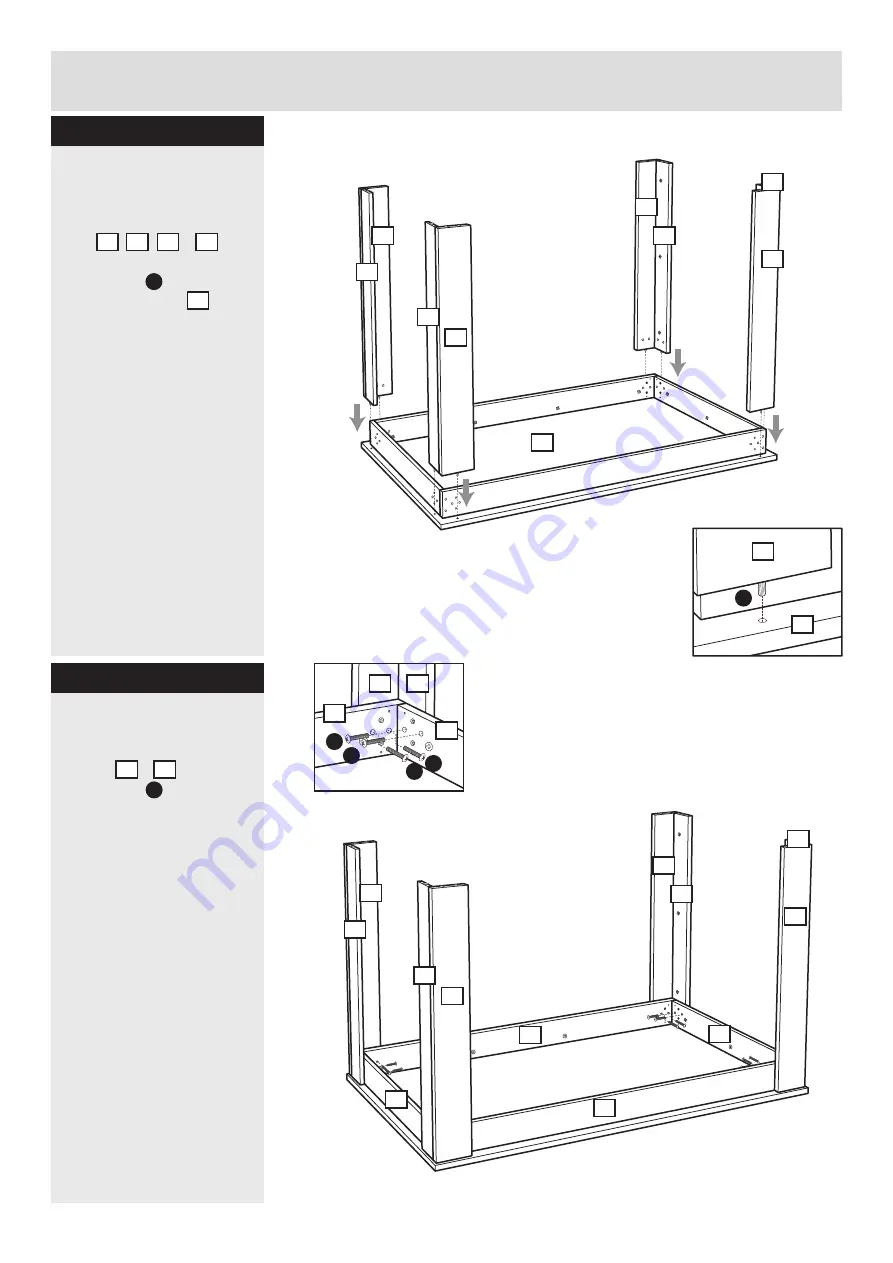 Argos Campbell Oak Effect Dining Table 280/7823 Скачать руководство пользователя страница 6