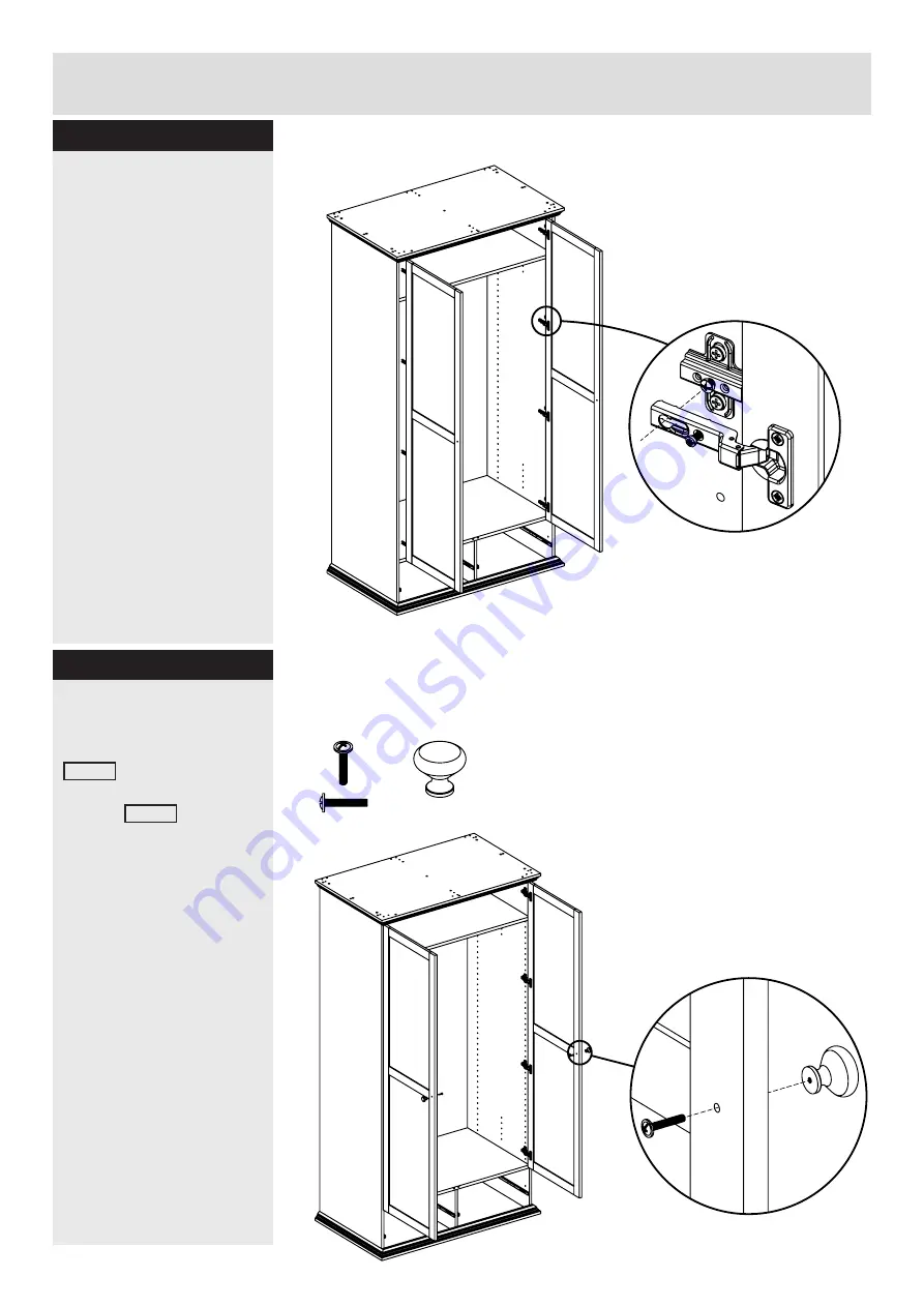 Argos Canterbury 2 DR 2 DRW ROBE Скачать руководство пользователя страница 17