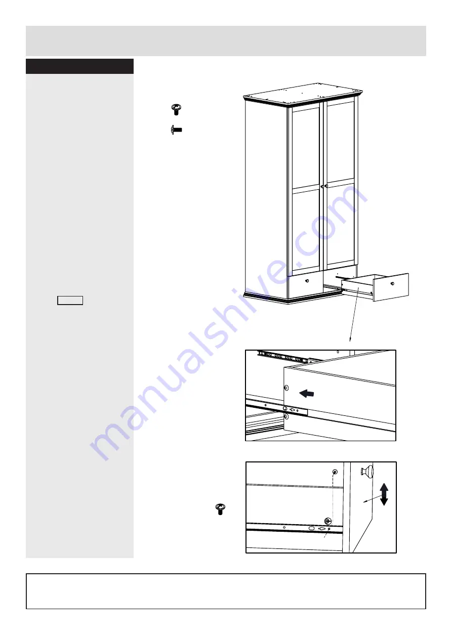 Argos Canterbury 2 DR 2 DRW ROBE Assembly Instructions Manual Download Page 22