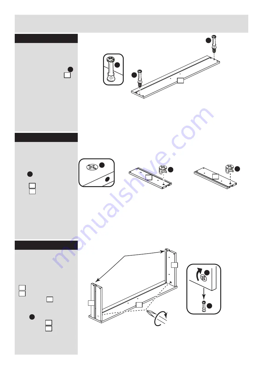 Argos Caspian 343/8521 Assembly Instructions Manual Download Page 5