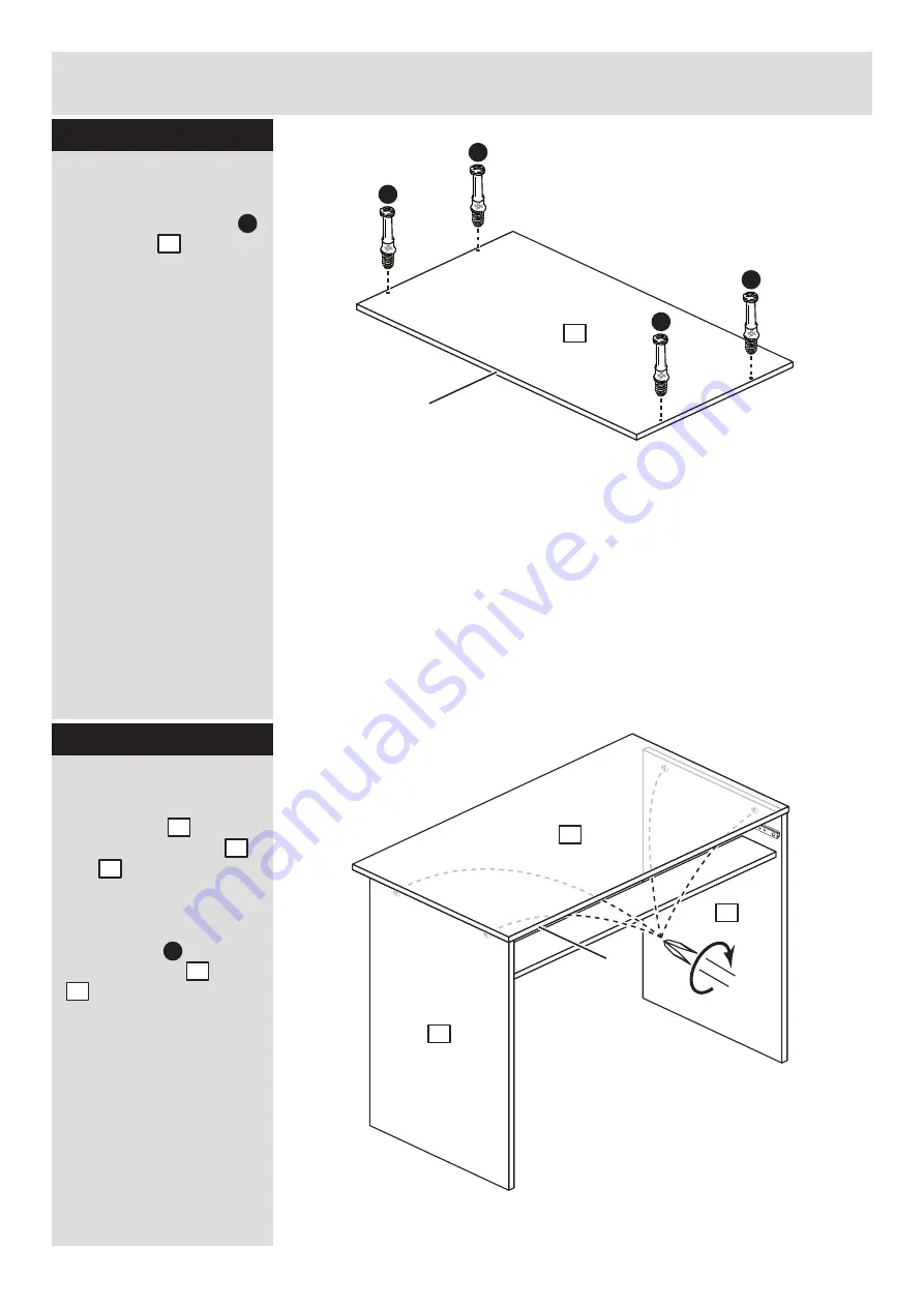 Argos Caspian 343/8521 Assembly Instructions Manual Download Page 11