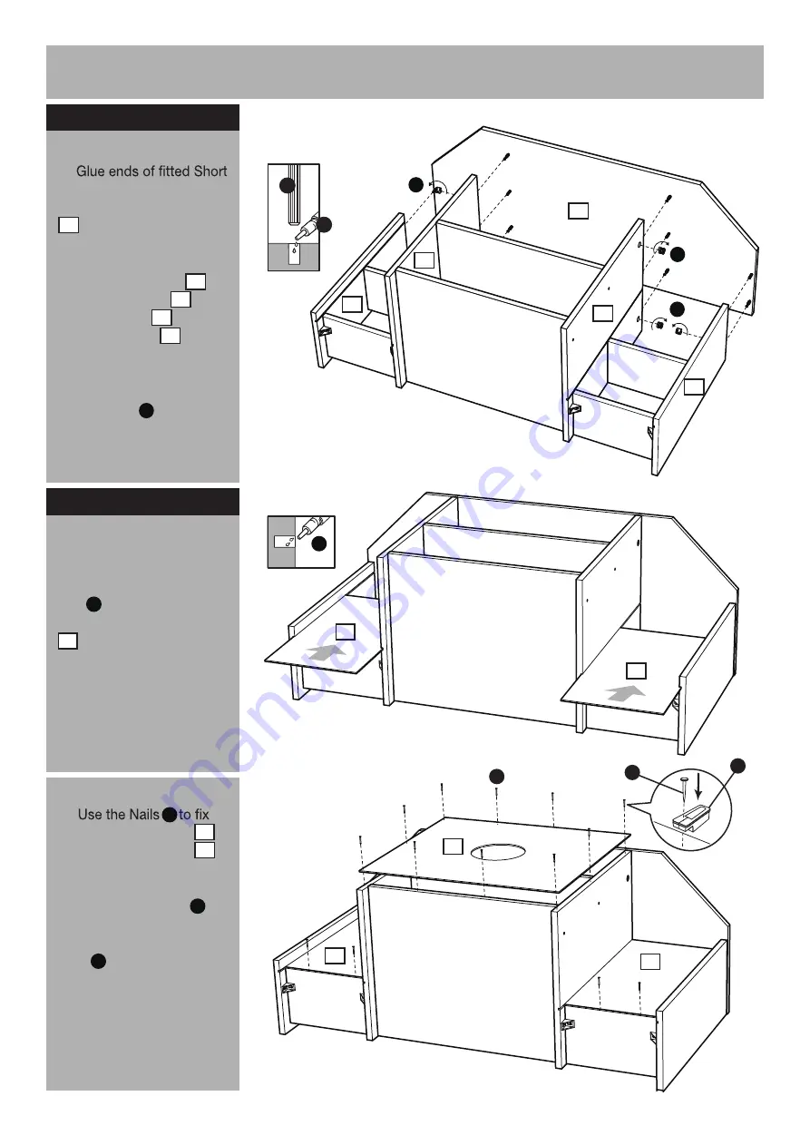 Argos Chequer Corner 609/2452 Assembly Instructions Manual Download Page 7