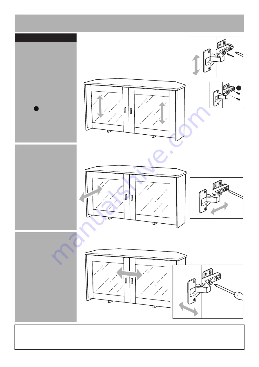 Argos Chequer Corner 609/2452 Assembly Instructions Manual Download Page 9