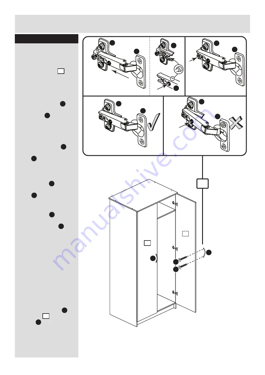 Argos Cheval 146/7965 Assembly Instructions Manual Download Page 10