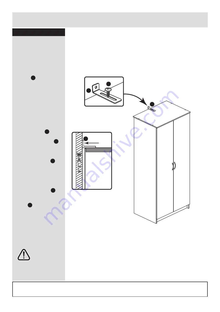 Argos Cheval 146/7965 Assembly Instructions Manual Download Page 12