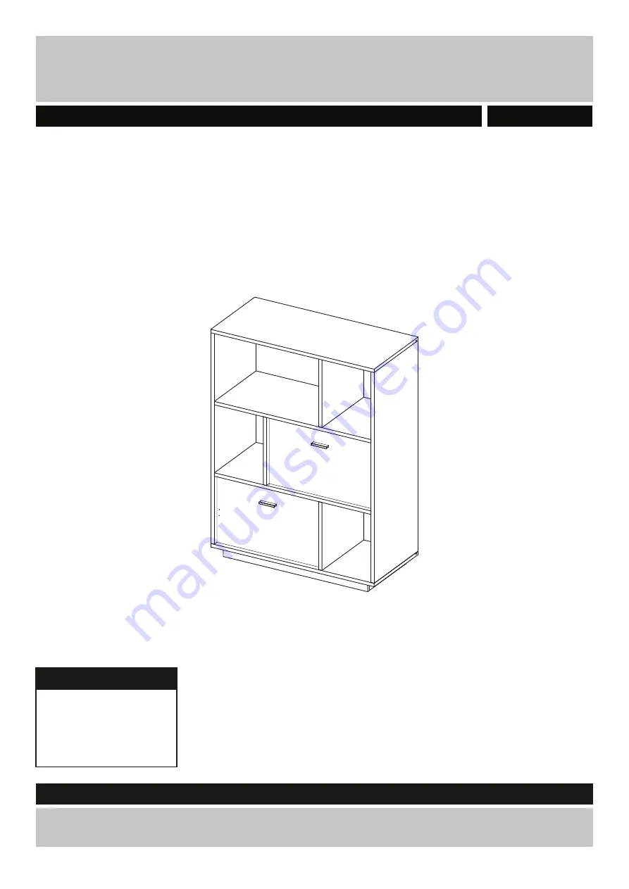 Argos Darcy 428/5890 Assembly Instructions Manual Download Page 1