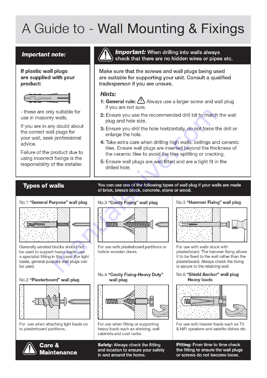 Argos Darcy 428/5890 Assembly Instructions Manual Download Page 19