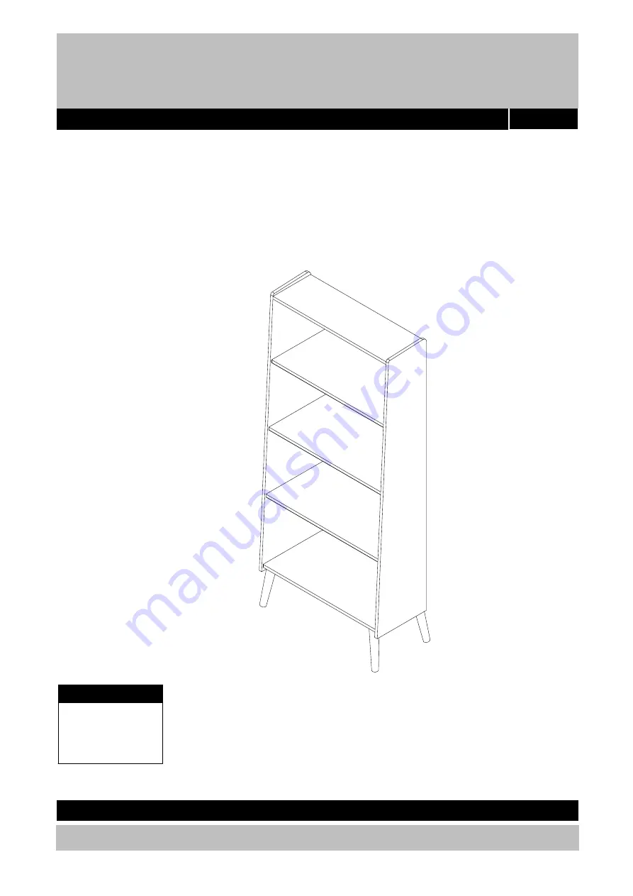 Argos Foley 333/7976 Скачать руководство пользователя страница 1