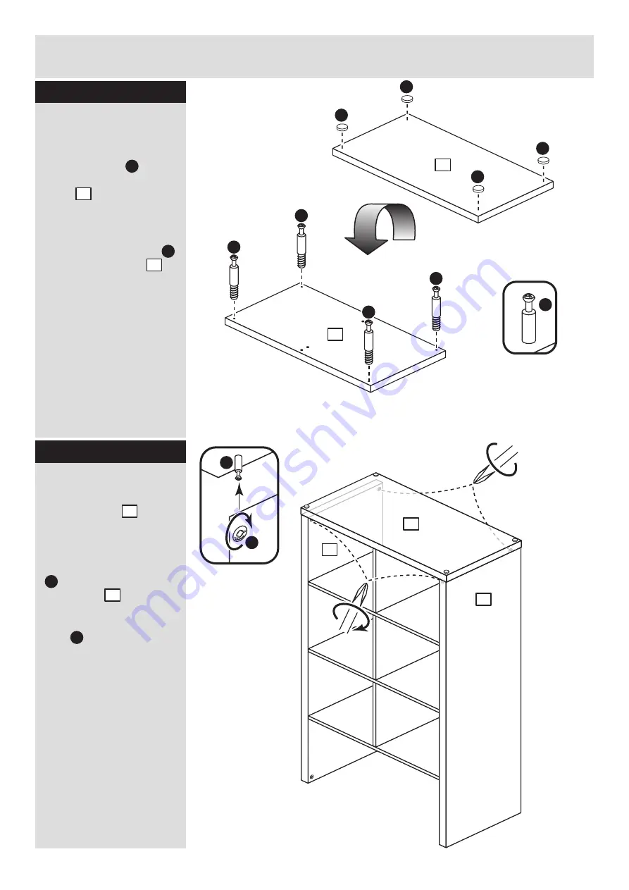 Argos Habitat hygena Square+ 4 x 2 616/6182 Assembly Instructions Manual Download Page 8