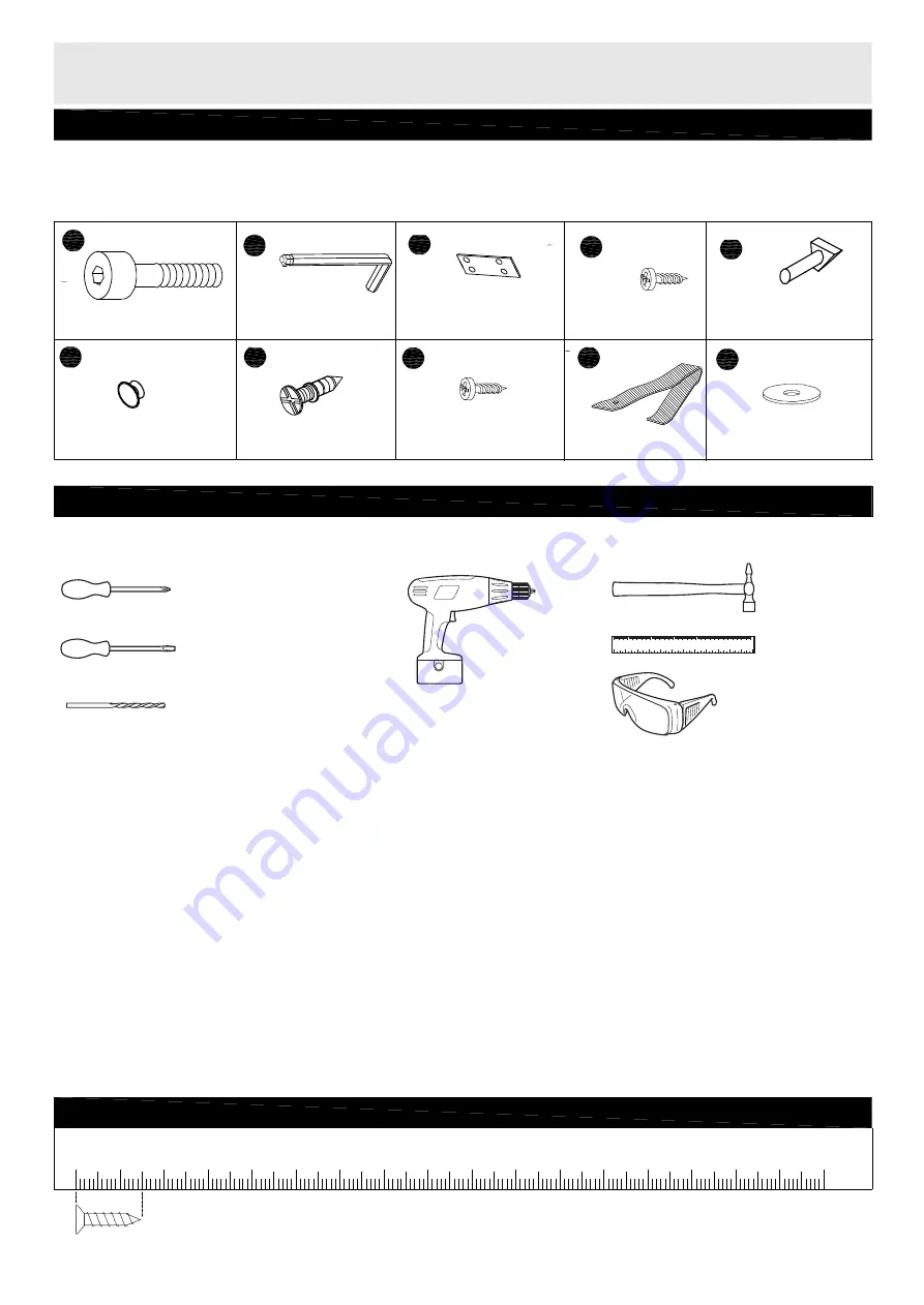 Argos Heart of House kent 3 door 3 drawer wardrobe 552/9713 Assembly Instructions Manual Download Page 4