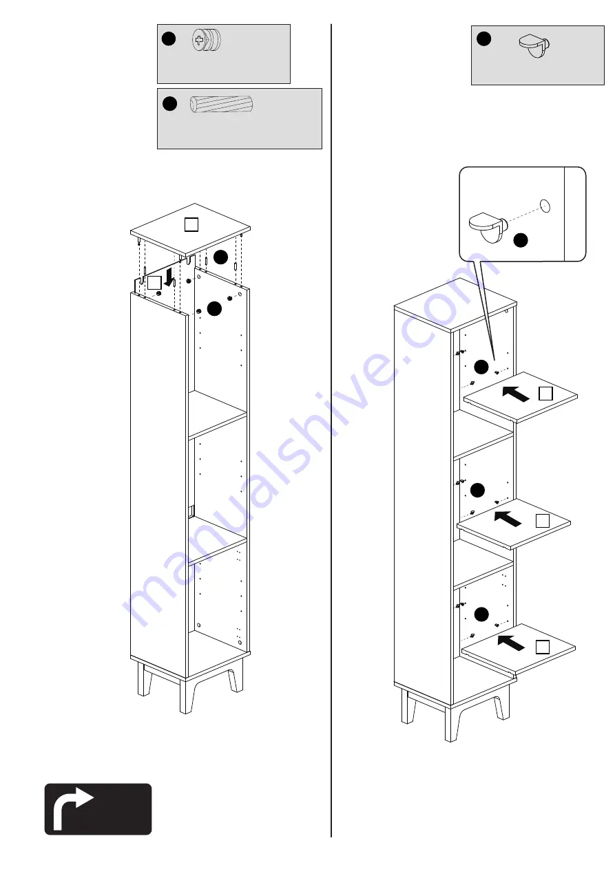 Argos HOME Apartment Tall Boy Скачать руководство пользователя страница 10