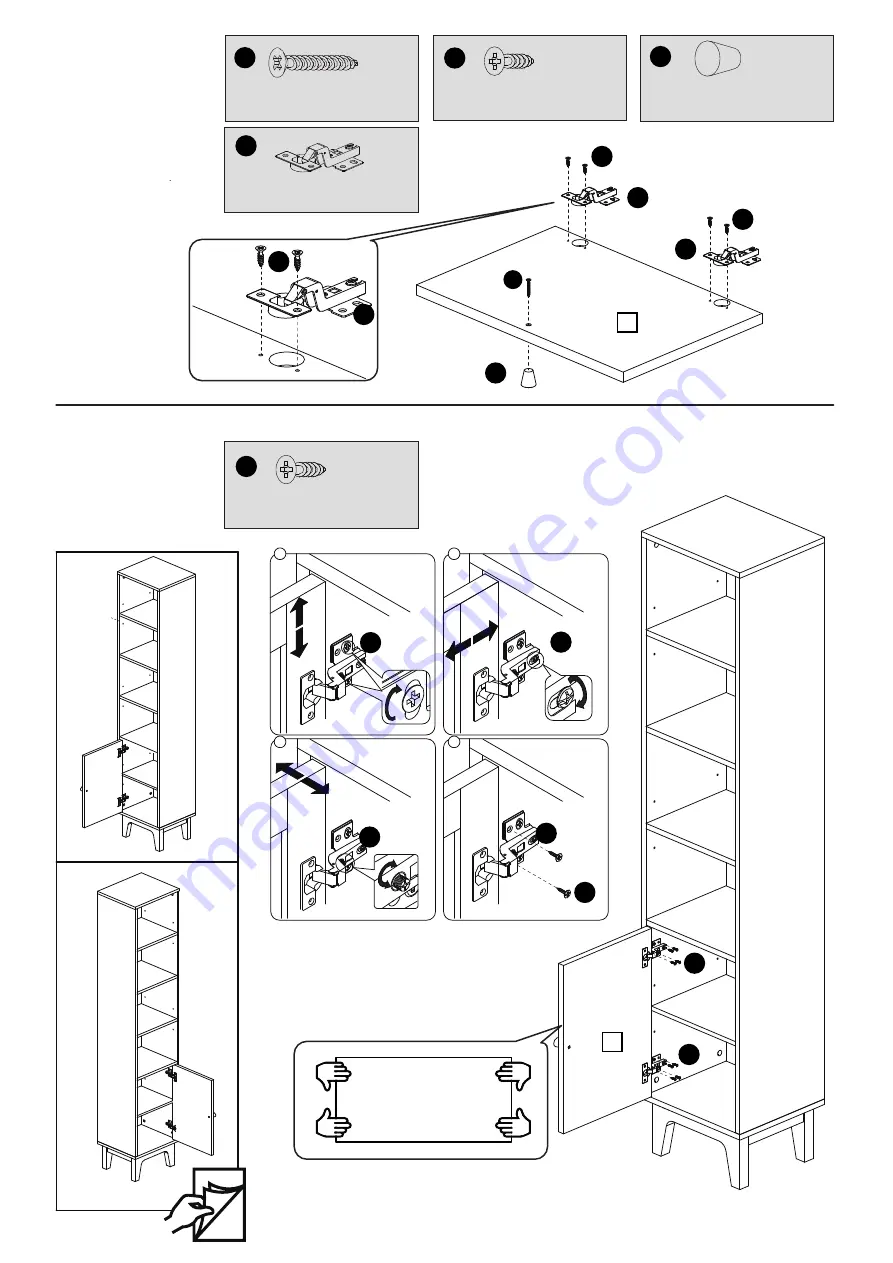 Argos HOME Apartment Tall Boy Скачать руководство пользователя страница 11