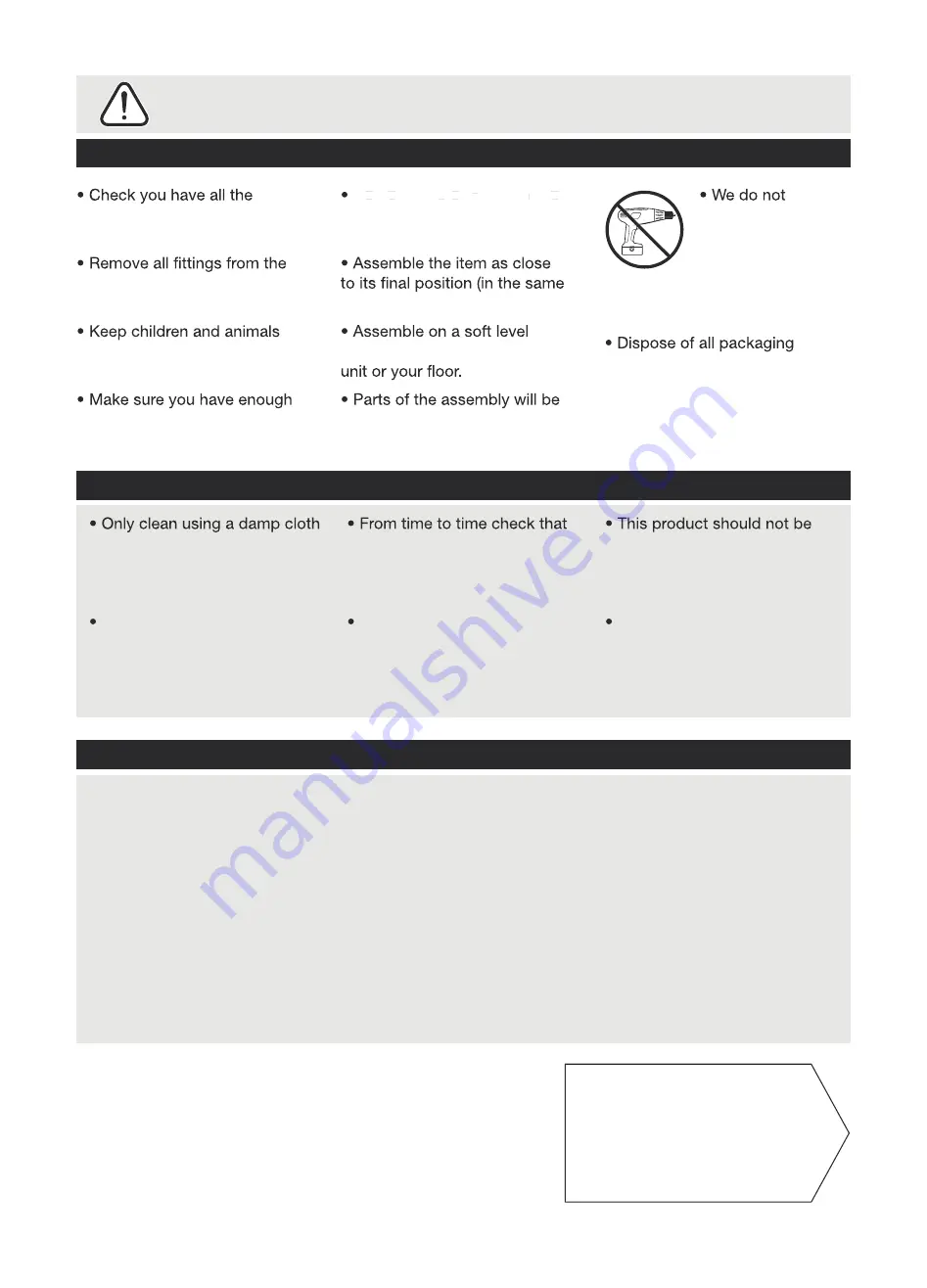 Argos Hygena 614/0744 Assembly Instructions Manual Download Page 2