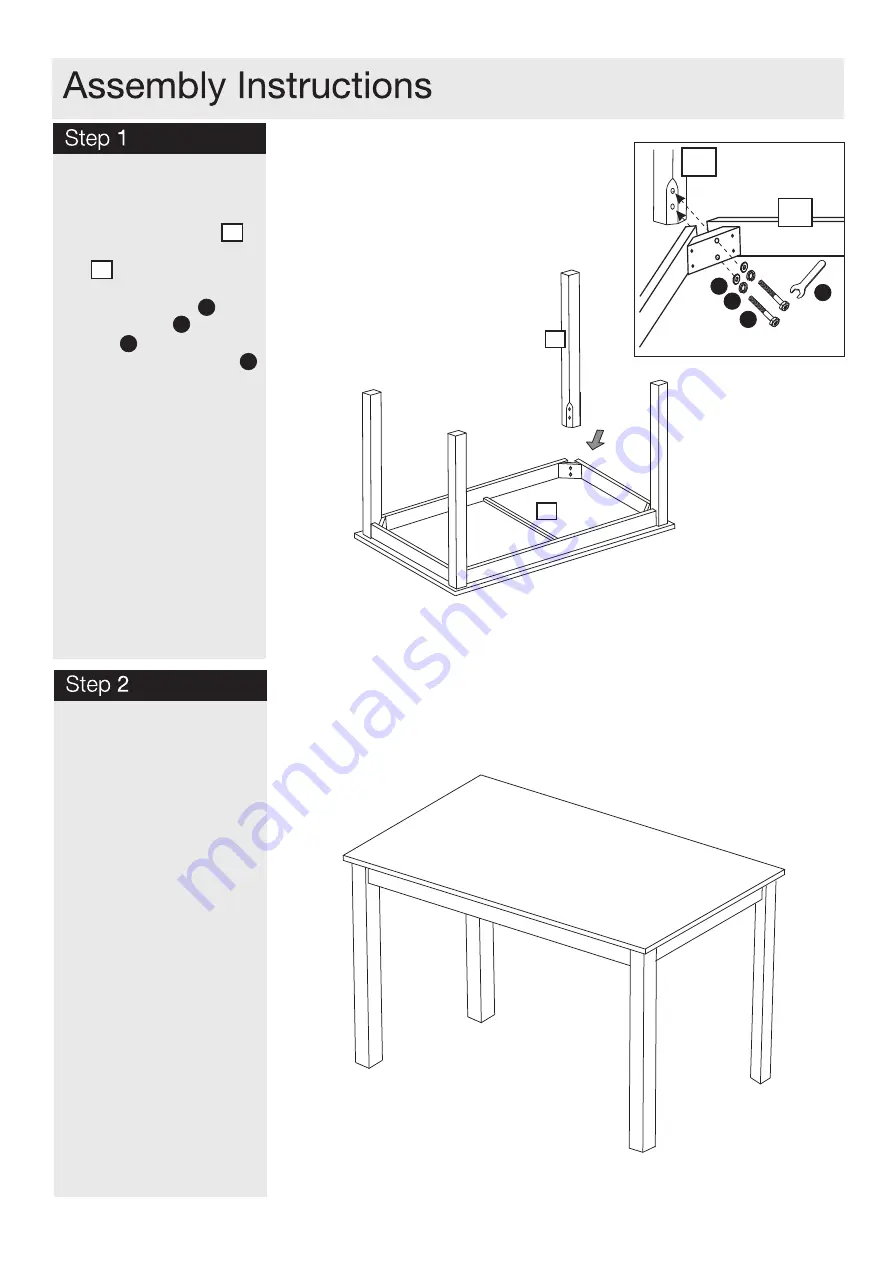 Argos Kingston 602/9779 Assembly Instructions Manual Download Page 15