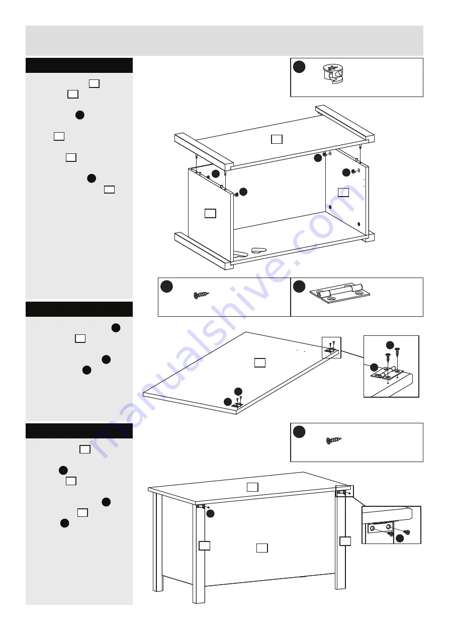 Argos Mia 2573968 Assembly Instructions Manual Download Page 7