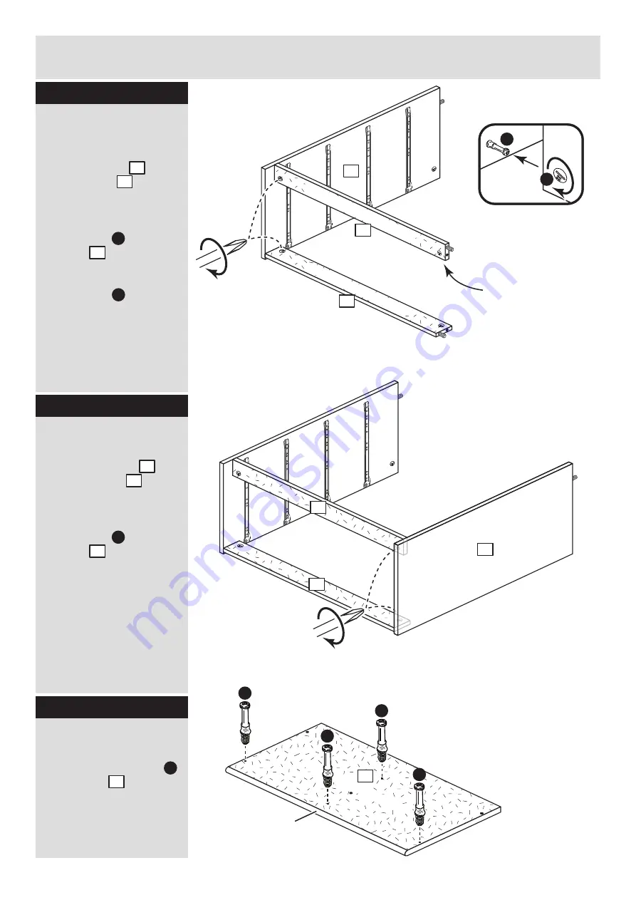 Argos New Hallingford 228/6640 Assembly Instructions Manual Download Page 13