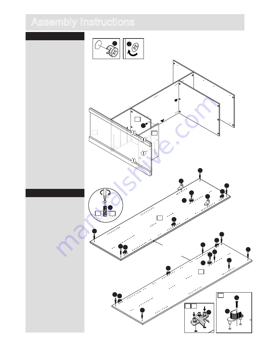 Argos New Hallingford 3 Door 3 Drawer Wardrobe Assembly Instructions Manual Download Page 10