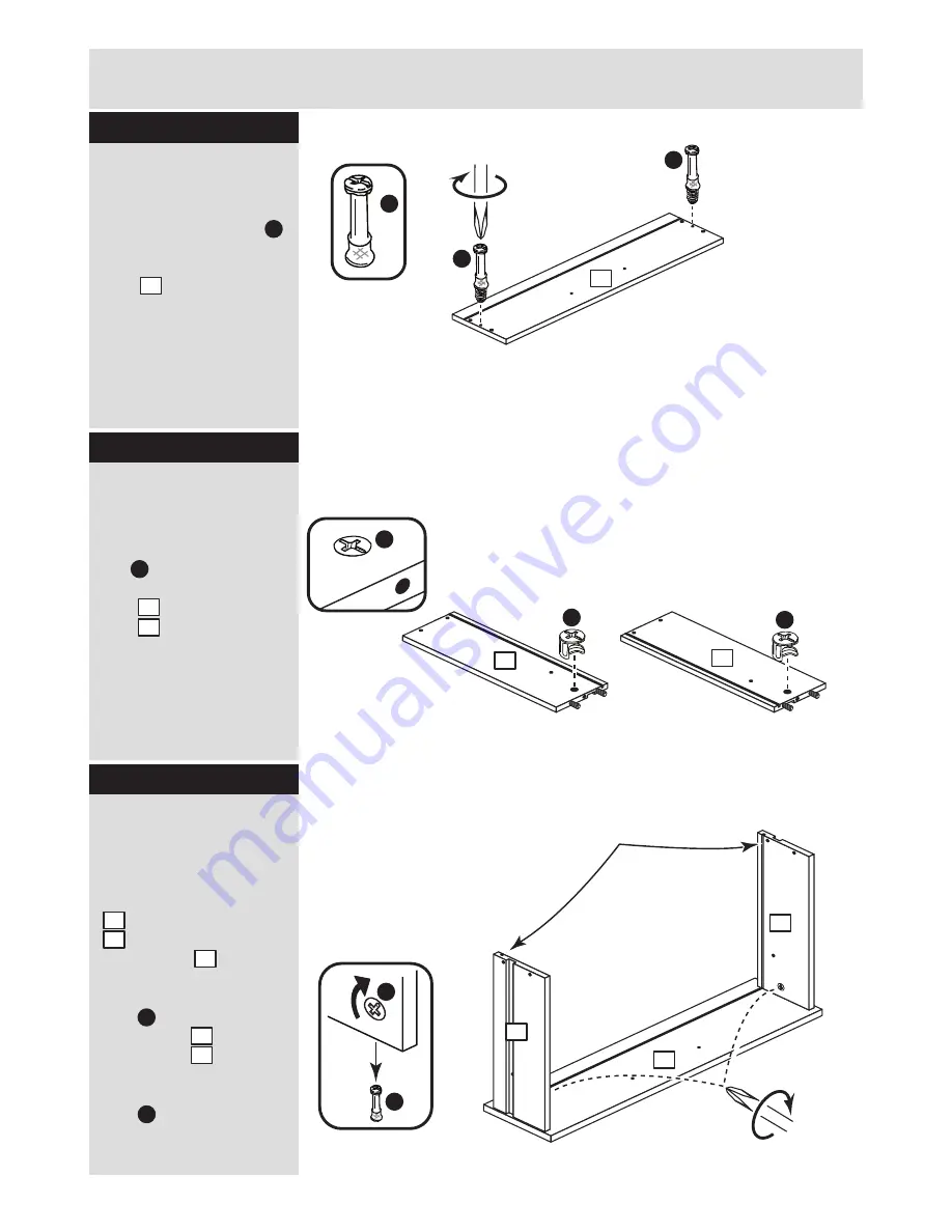 Argos New Sywell 5 Drawer Chest Assembly Instructions Manual Download Page 5