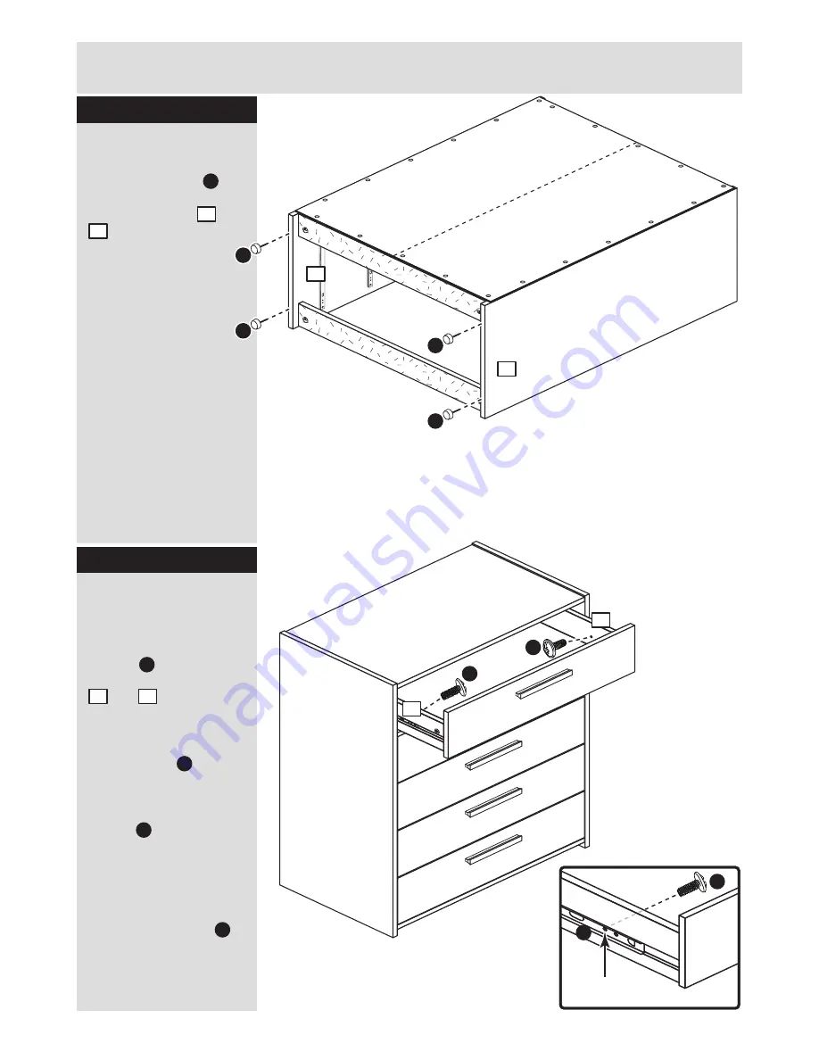 Argos New Sywell 5 Drawer Chest Скачать руководство пользователя страница 11