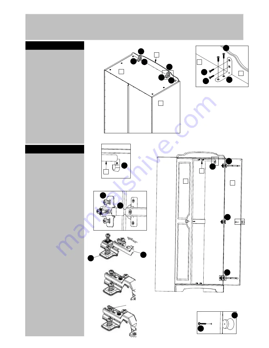 Argos Nordic 1441572 Assembly Instruction Manual Download Page 8