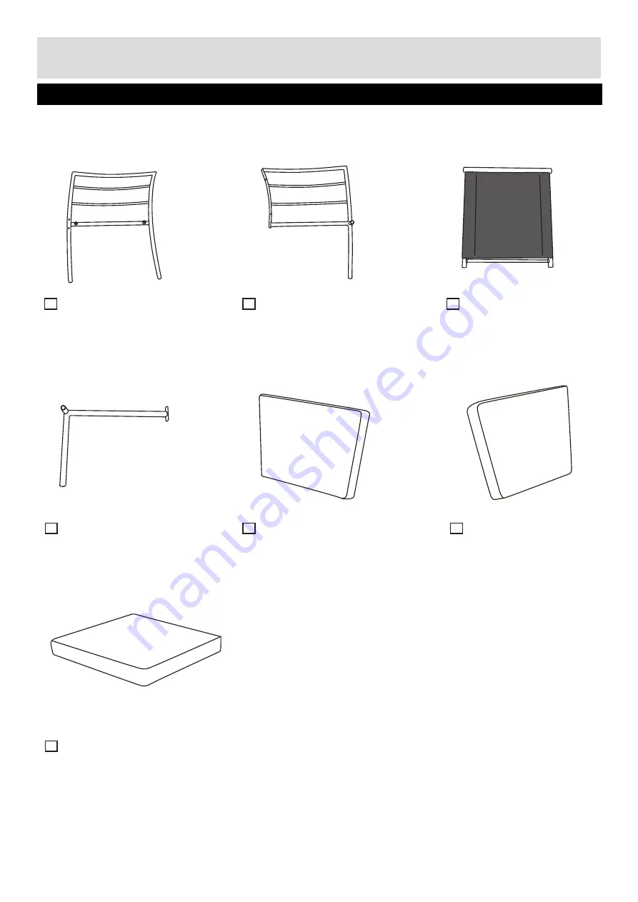 Argos RONDA 8 SEATER CORNER DINING SET 7473441 Assembly Instructions Manual Download Page 4